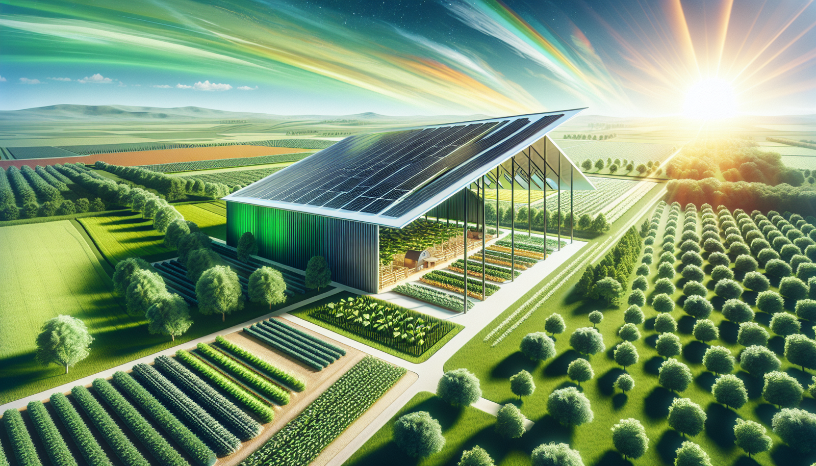 augmentez la rentabilité de votre exploitation agricole grâce à l'installation d'un hangar photovoltaïque par arkolia energies