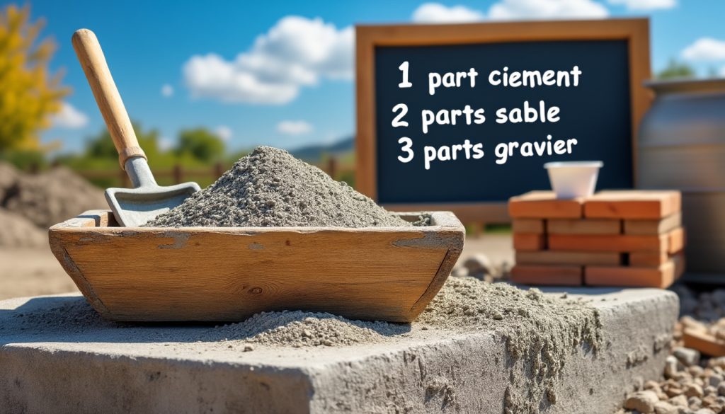 découvrez les proportions idéales pour réaliser un béton de qualité. ce guide vous aidera à choisir les bonnes quantités de ciment, sable, gravel et eau pour vos projets de construction.