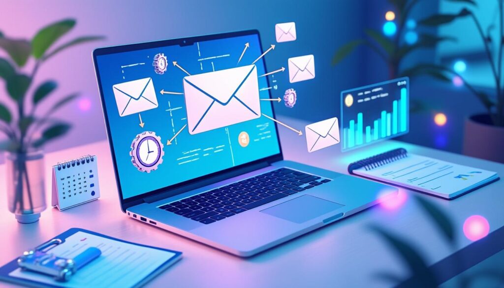 découvrez notre guide complet sur l'emailing automation pour optimiser vos envois automatiques, augmenter votre taux d'ouverture et améliorer l'engagement de vos campagnes email.